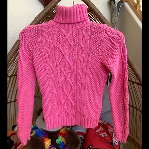 A turtleneck sweater